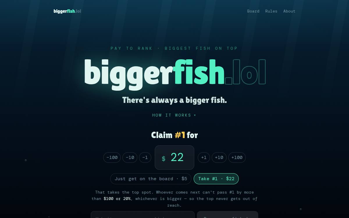 Biggerfish Lol as it appeared on 11 Oct 2026